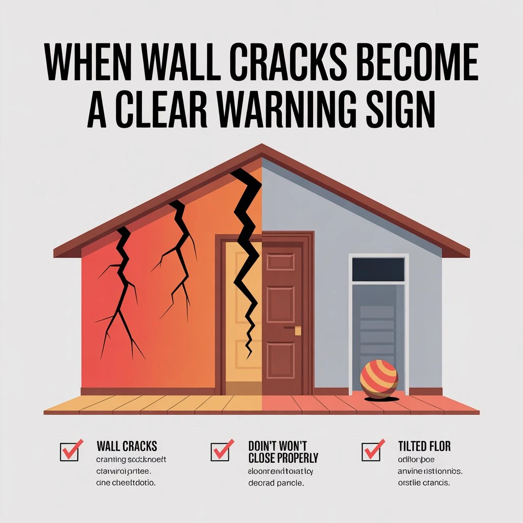 When Wall Cracks Become a Clear Warning Sign