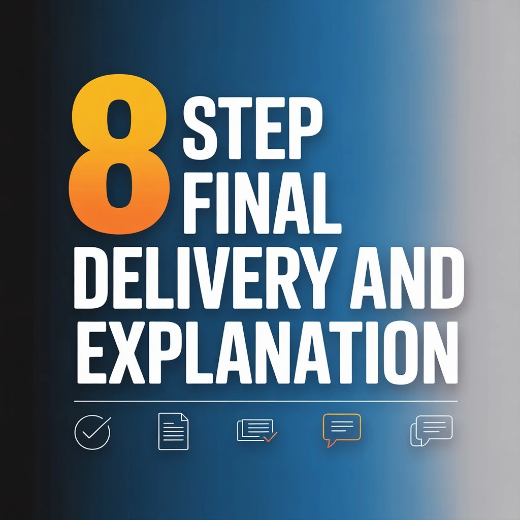 Final Delivery and Explanation