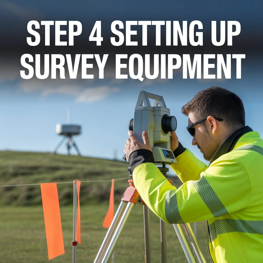 Setting Up Survey Equipment