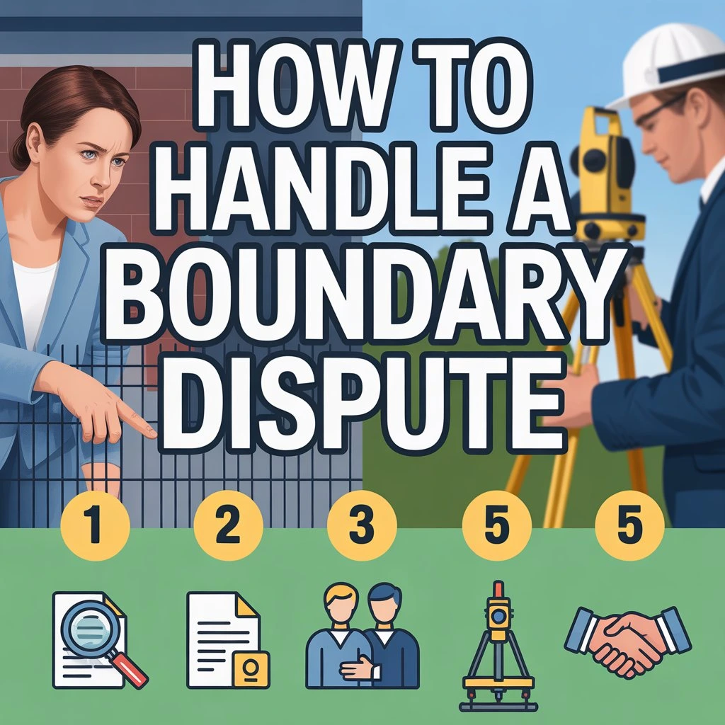 How to Handle a Boundary Dispute