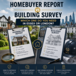 Homebuyer report vs building survey comparison for Essex and London homeowners