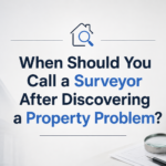 When Should You Call a Surveyor After Discovering a Property Problem