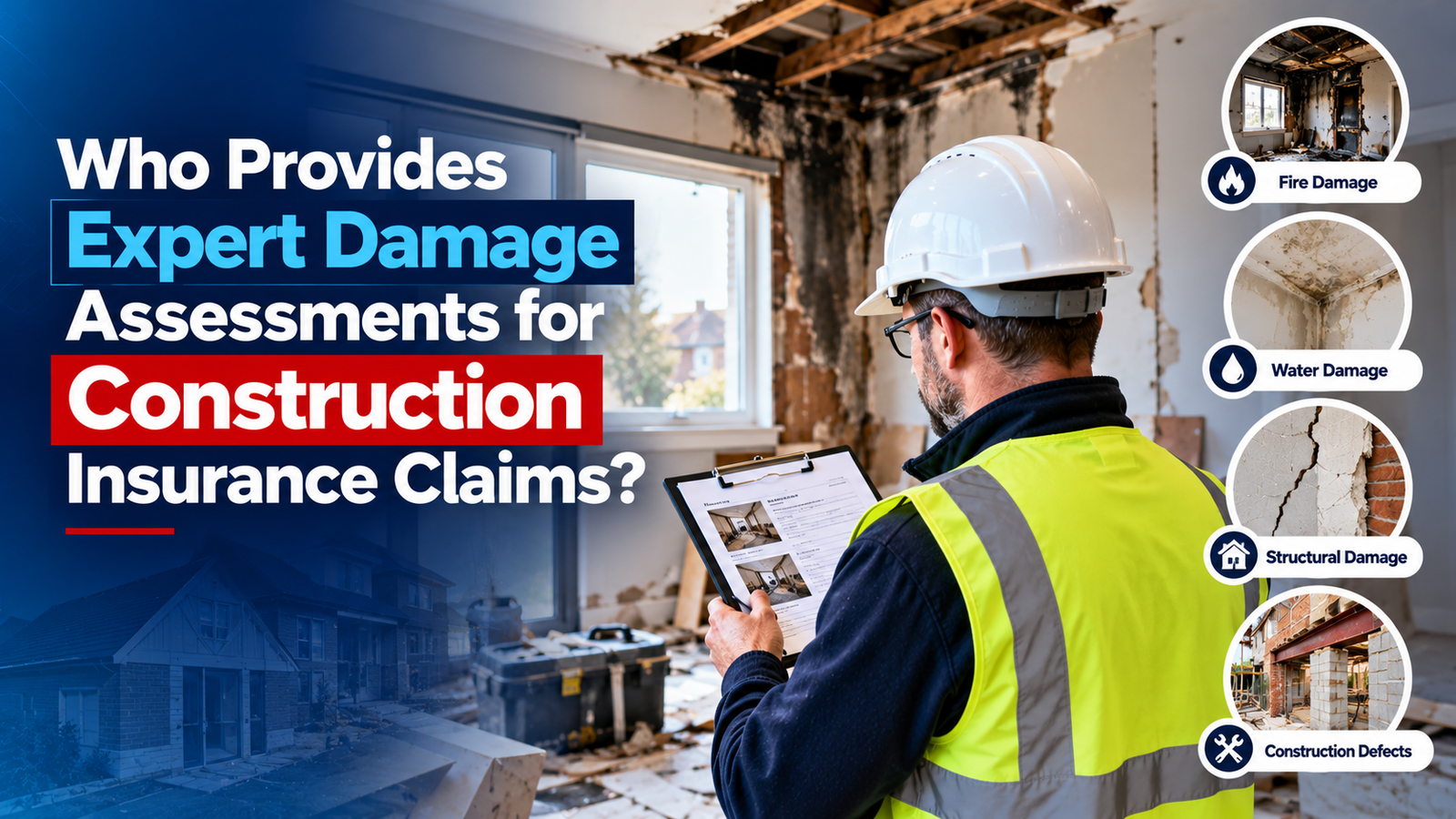 Who Provides Expert Damage Assessments for Construction Insurance Claims