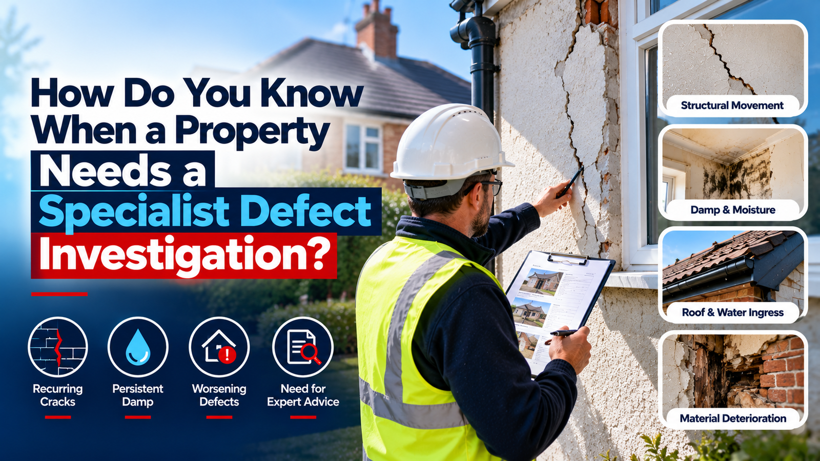 Specialist Defect Investigation Services